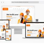 fresh construction website templates