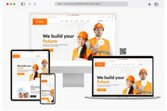 fresh construction website templates