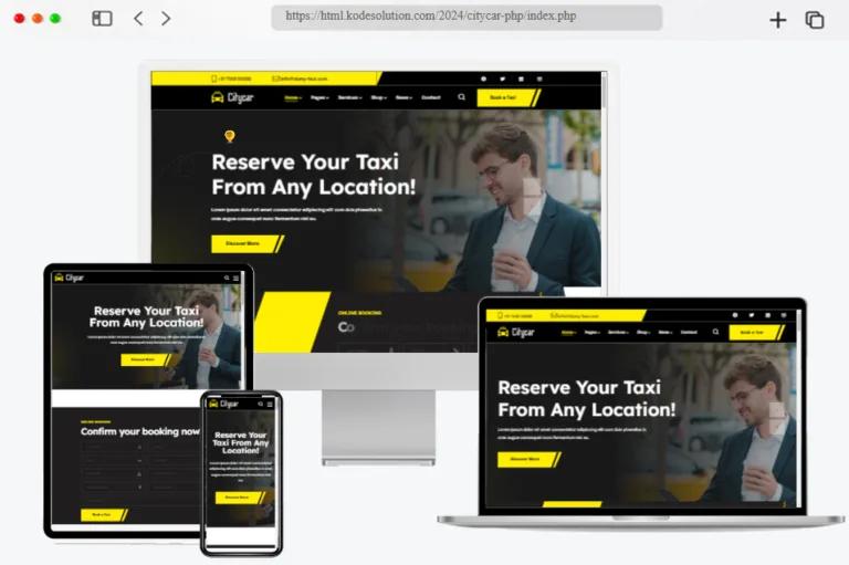 10 Best Taxi Website Templates for 2026