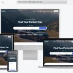 fresh car auto website templates