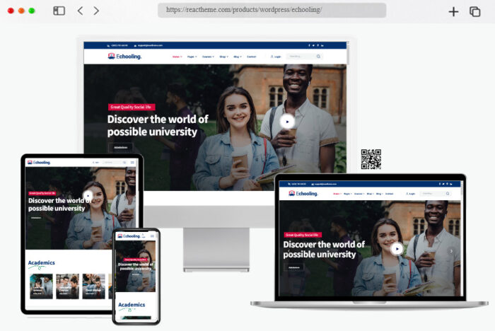 chooling education wordpress theme