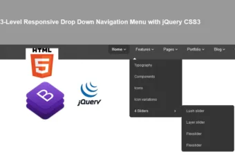 css css3 bootstrapnavigation menu