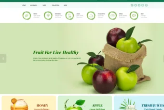 food prestashop theme