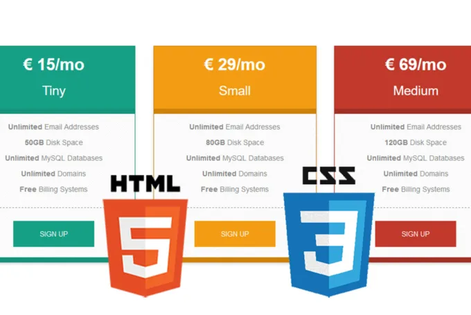 70+ Beautiful Free HTML & CSS Table Templates for 2026 – freshDesignweb