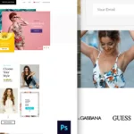 free psd website templates
