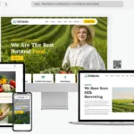 fresh farm agriculture website templates