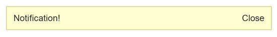 Easy Notification jQuery plugin