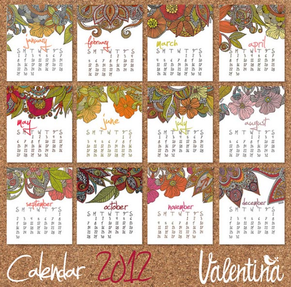 calendar vector