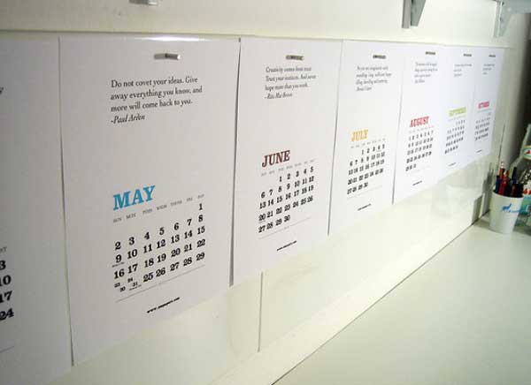 calendar vector