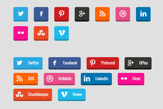 3D-Social-Media-Buttons-with-CSS3