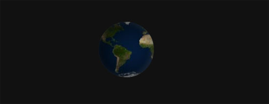 3d revolving planet using css3 