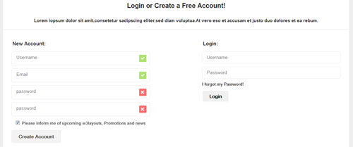 CSS-Login-and-Registration-Template