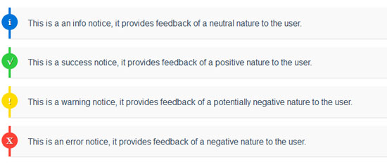 CSS-Notification-Boxes