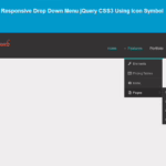 css jquery drop down menu webp
