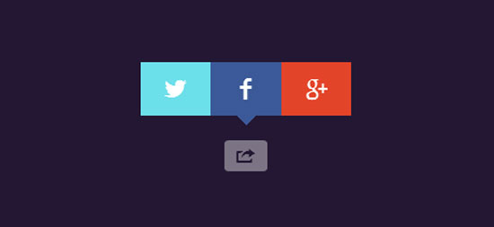 CSS-social-share-button