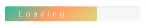 CSS3-Loading-Bar-with-Text