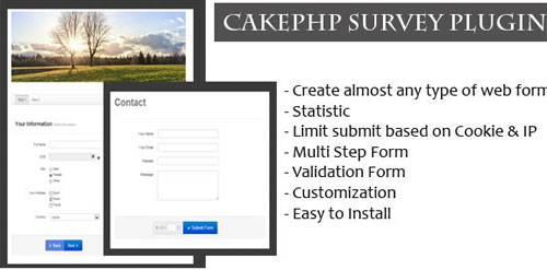 CakePHP-Survey-Form-Generator-Plugin