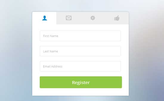 Clean-Classy-Registration-Form