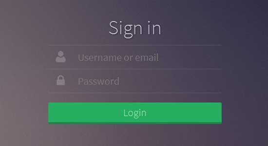 Clean-login-form
