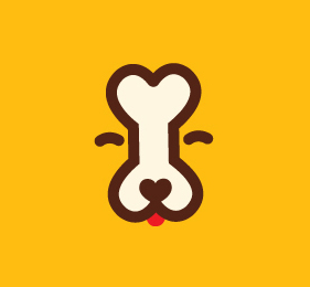 Cookies for dogs Showcase of Creative Symmetrical Logos