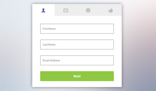 Dribbble-Inspired-Registration-Form