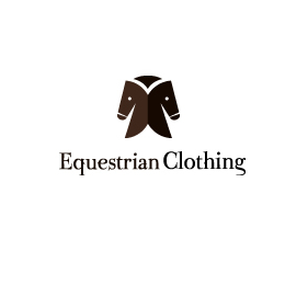 Equestrian Clothing Showcase of Creative Symmetrical Logos