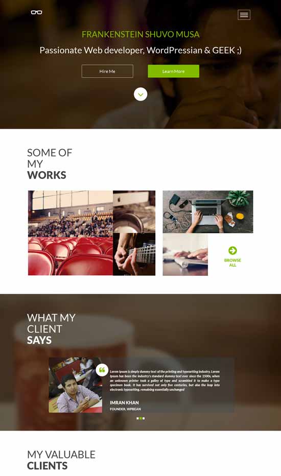 Free-OnePage-Personal-Portfolio-Template-GEEK