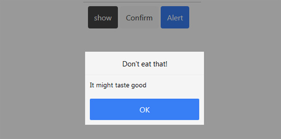 js popup nightly