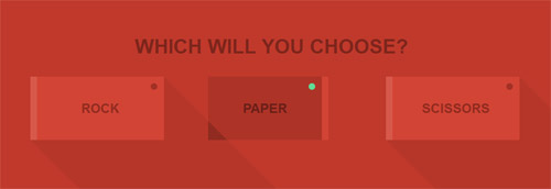 Long-shadow-radio-buttons