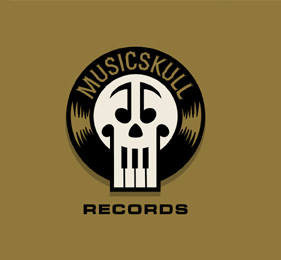 MusicSkull Records Showcase of Creative Symmetrical Logos