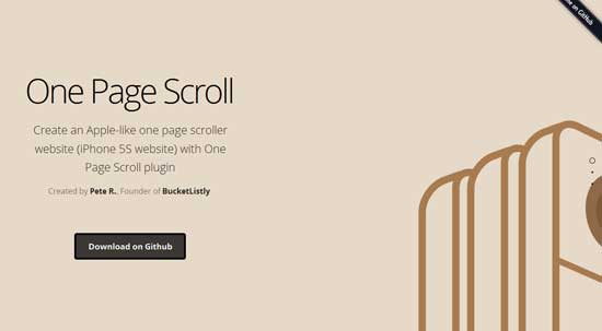 One-Page-Scroll