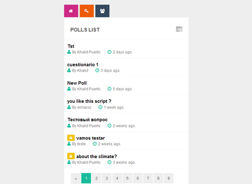 PHP-Puerto-Poll-Script