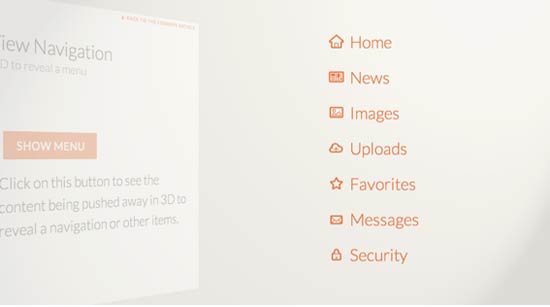 Perspective-Page-View-Navigation