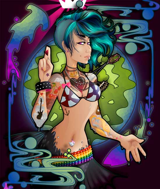 Punk-Nouveau-Mermaid