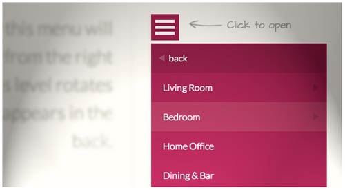 Responsive Multi-Level Menu