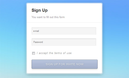 Sleek-Sign-Up-Form