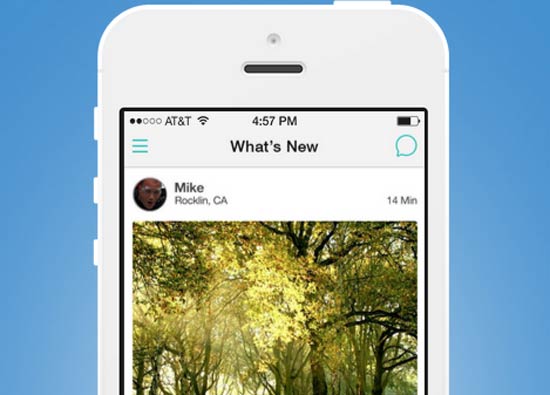 Social-App-Menu