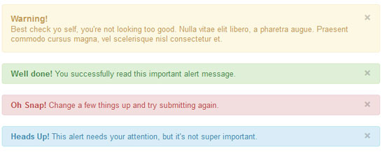 Twitter-Bootstrap-Alerts