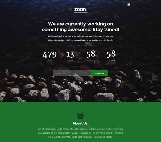 Zoon-Free-responsive-coming-soon-site