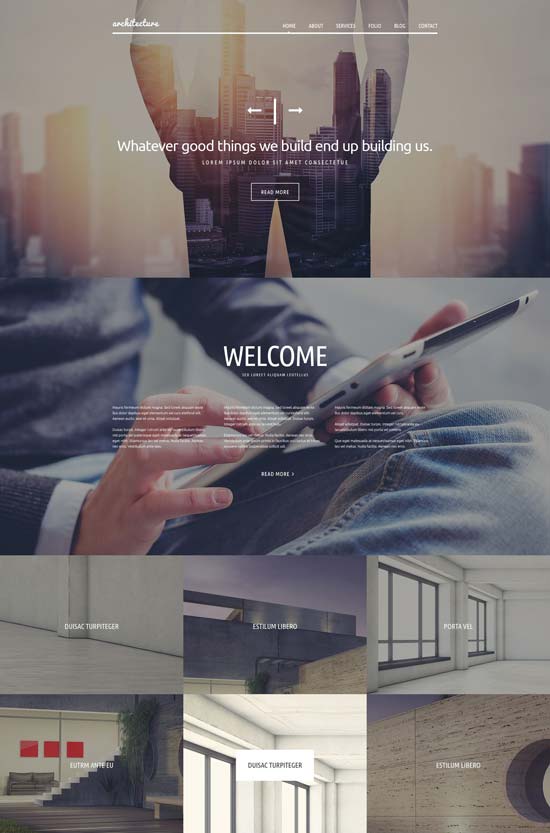 architecture joomla template 53361