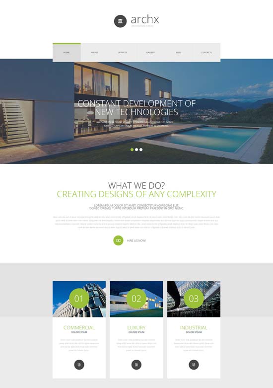 architecture responsive joomla template 54593