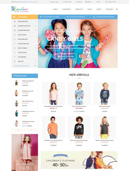claudine home kids fashion