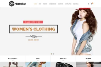 clothes fashion magento themes