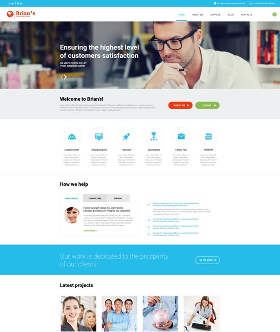 consulting responsive joomla template 55181