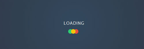 css loading animation 