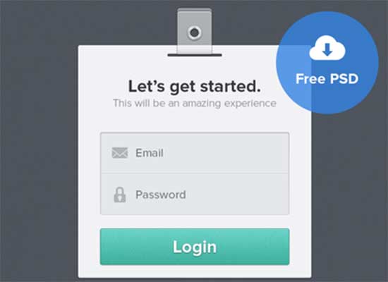 Nice CSS3 Login Form