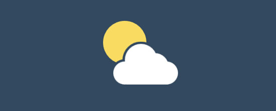 css3 animated weather icons 
