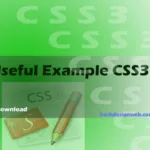 css3 example useful code