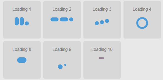 css3 loading animations 