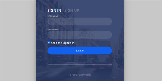 day 001 login form 